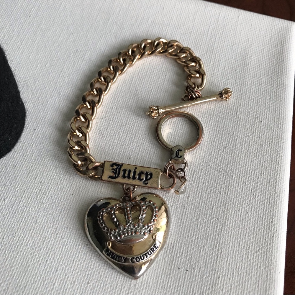 Vintage Juicy Couture toggle bracelet